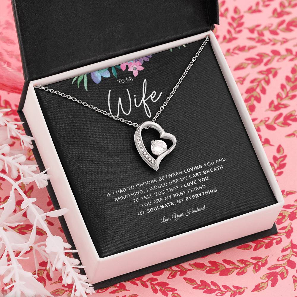 To My Wife | Forever Love  Necklace | Best Gift for Wife | Best Gift for Spouse | Best Gift for Marriage Anniversary | Best Gift for Lovers💞
