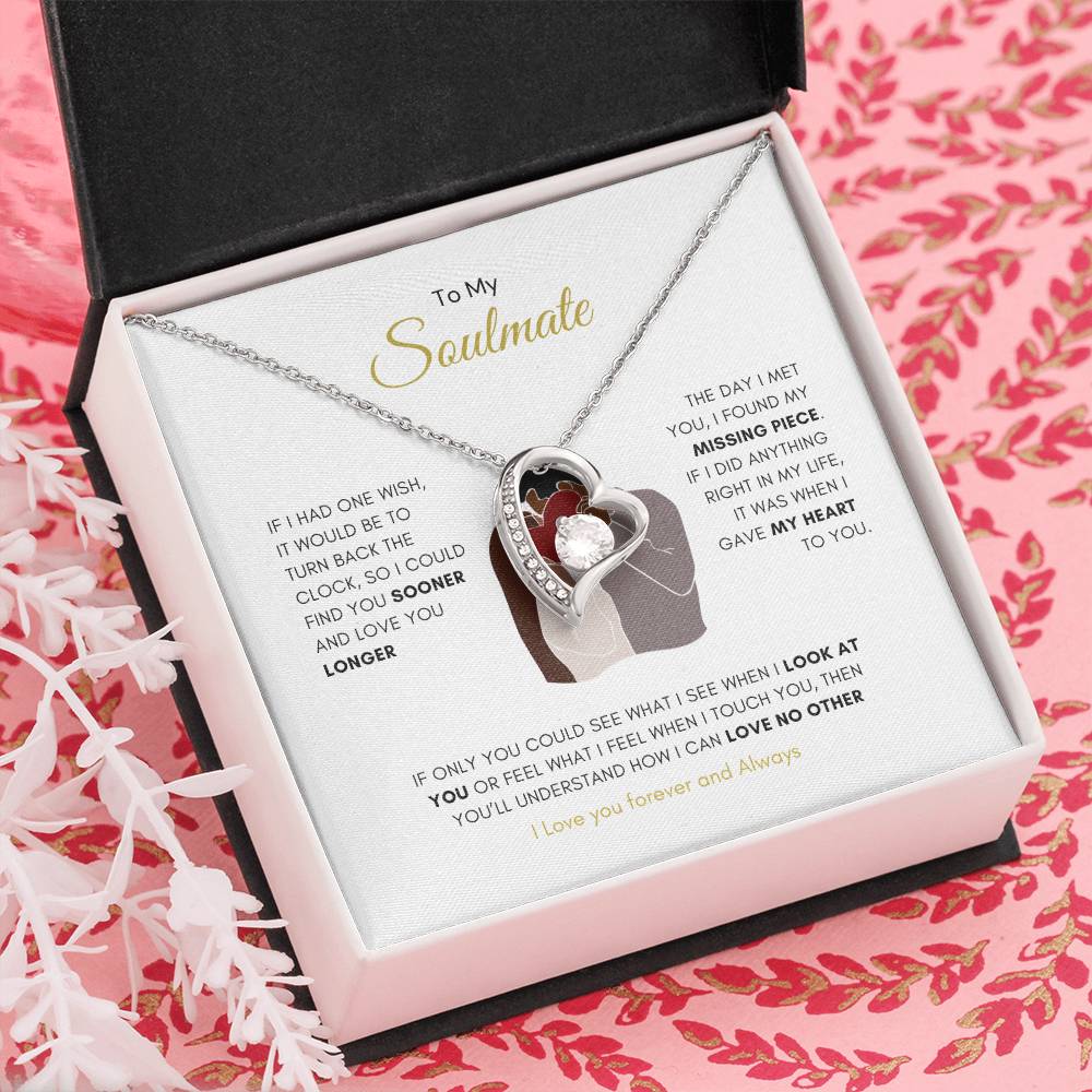 Forever Mine Necklace | Best Gift for Soulmate | Best gift for Wife | Best Gift for a Special one | Best Jewelry gift for Spouse | Best Jewelry gift for Wife