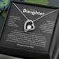 To my Daughter | Best for daughter | Best gift from Dad | Best jewelry gift for daughter | Forever Love Necklace