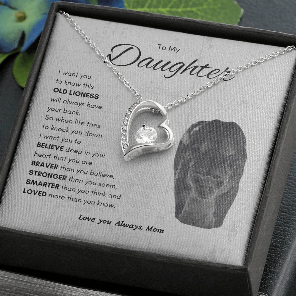 Protective Love | Forever Love Necklace | Best gift for daughter | Best gift for daughters birthday | Best gift for daughters graduation | Best gift from Mom ❤️👩‍👧