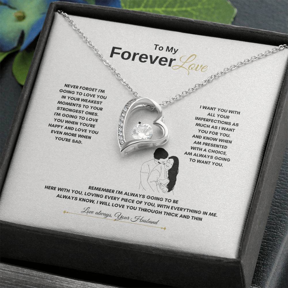 My Forever Love Necklace | Best Gift for Wife | Best Gift from Husband | Best Gift for Anniversary | Best gift for spouse | Best Gift for Soulmate | Best gift for Couples