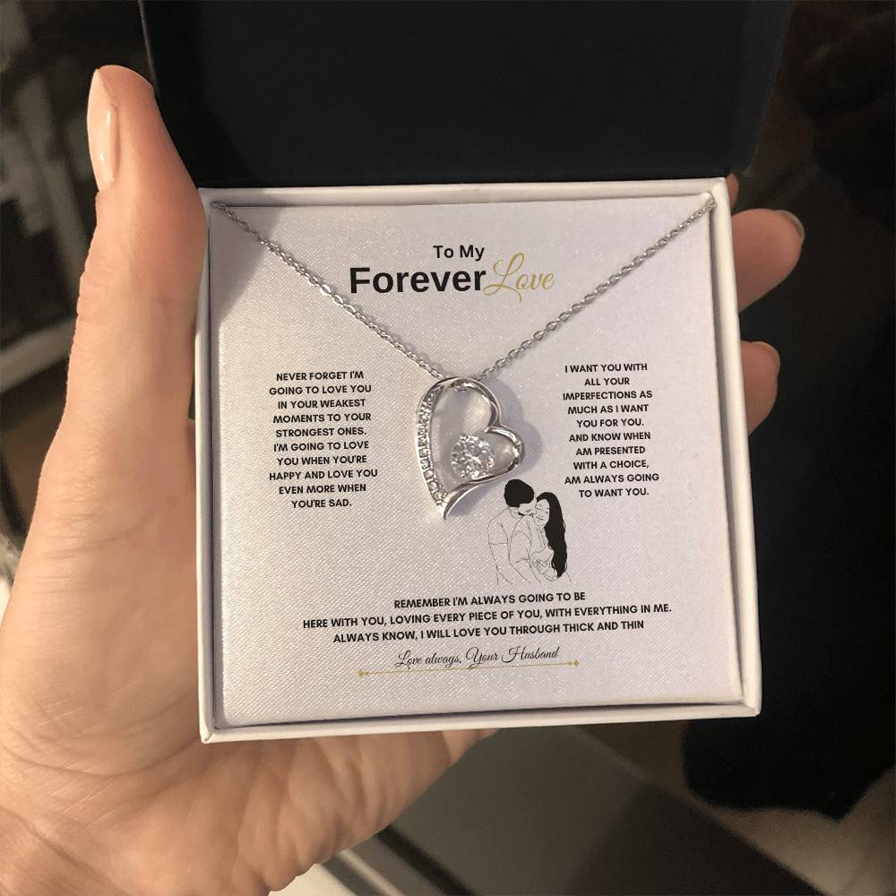 My Forever Love Necklace | Best Gift for Wife | Best Gift from Husband | Best Gift for Anniversary | Best gift for spouse | Best Gift for Soulmate | Best gift for Couples