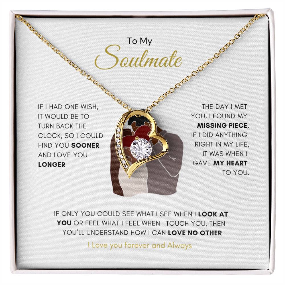 Forever Mine Necklace | Best Gift for Soulmate | Best gift for Wife | Best Gift for a Special one | Best Jewelry gift for Spouse | Best Jewelry gift for Wife