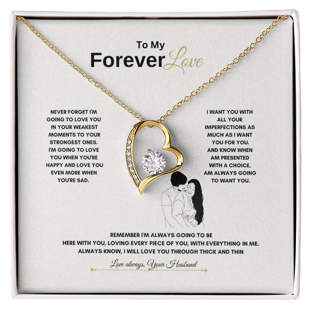 My Forever Love Necklace | Best Gift for Wife | Best Gift from Husband | Best Gift for Anniversary | Best gift for spouse | Best Gift for Soulmate | Best gift for Couples