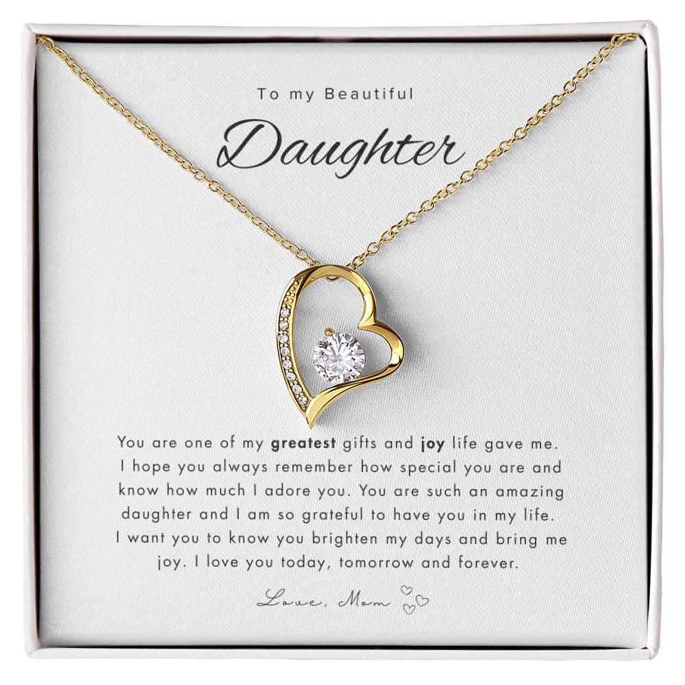 To my beautiful daughter | Best gift from Mom | Best gift for daughter | Jewelry gift for daughter | Gift for Graduation | Gift for birthdays 👩‍👧