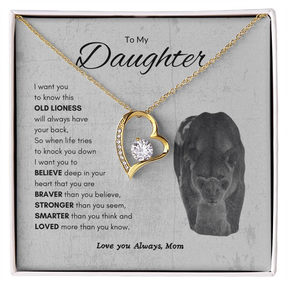 Protective Love | Forever Love Necklace | Best gift for daughter | Best gift for daughters birthday | Best gift for daughters graduation | Best gift from Mom ❤️👩‍👧