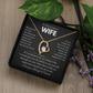 To my Gorgeous Wife | Best Jewelry gift for Wife | Best Gift from Husband | Best Jewelry gift for Wife | Best Gift for Wedding anniversary
