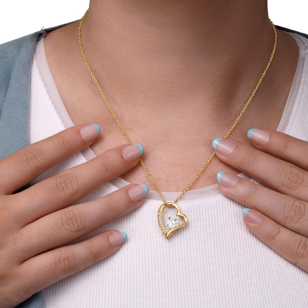 Best gift from Parents | Best gift for Daughter | Best gift for daughters birthday | Best Jewelry Gift from Parents | Forever Love Necklace