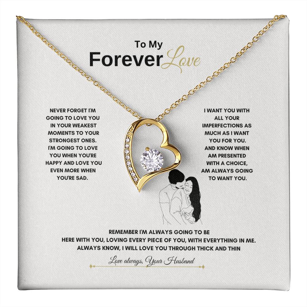 My Forever Love Necklace | Best Gift for Wife | Best Gift from Husband | Best Gift for Anniversary | Best gift for spouse | Best Gift for Soulmate | Best gift for Couples