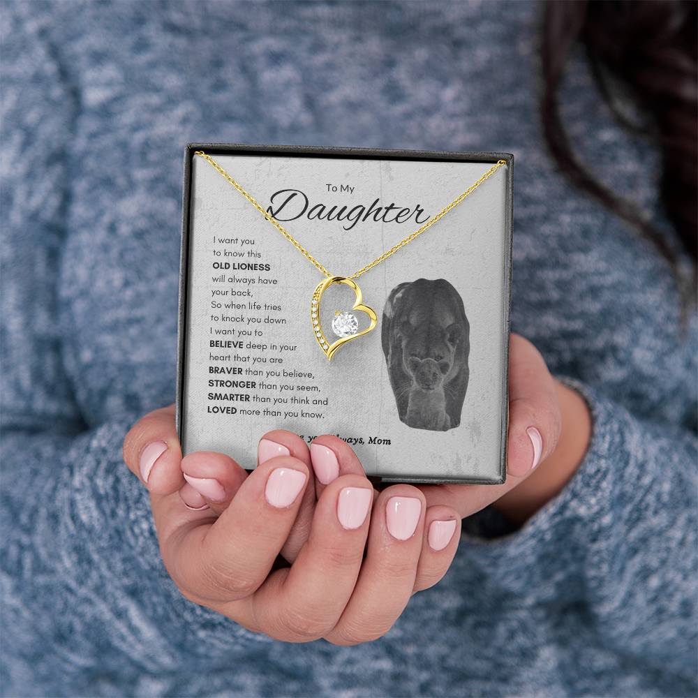 Protective Love | Forever Love Necklace | Best gift for daughter | Best gift for daughters birthday | Best gift for daughters graduation | Best gift from Mom ❤️👩‍👧