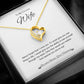 My Beloved Necklace | Forever Love Necklace | Best gift for Wife | Best Gift for Spouse | Best Gift for Soulmate | Best Gift for Wedding anniversary  💖👩‍❤️‍💋‍👨