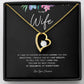 To My Wife | Forever Love  Necklace | Best Gift for Wife | Best Gift for Spouse | Best Gift for Marriage Anniversary | Best Gift for Lovers💞