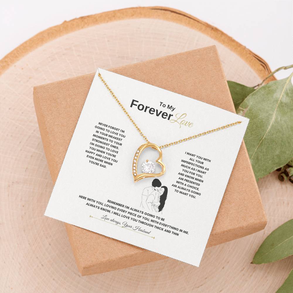 My Forever Love Necklace | Best Gift for Wife | Best Gift from Husband | Best Gift for Anniversary | Best gift for spouse | Best Gift for Soulmate | Best gift for Couples