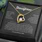 To my Daughter | Best for daughter | Best gift from Dad | Best jewelry gift for daughter | Forever Love Necklace