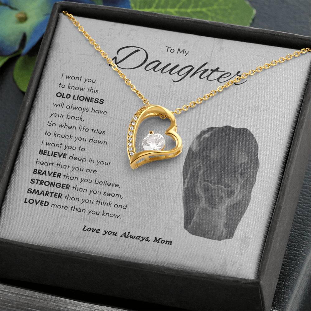 Protective Love | Forever Love Necklace | Best gift for daughter | Best gift for daughters birthday | Best gift for daughters graduation | Best gift from Mom ❤️👩‍👧