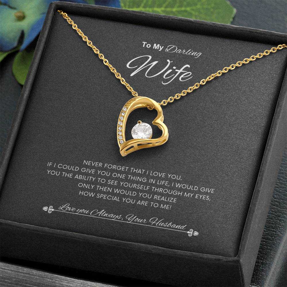 My Treasured Wife Necklace | Forever Love Necklace | Best gift for Wife | Best Gift for Spouse | Best Gift for Soulmate | Best Gift for Wedding anniversary 👩‍❤️‍💋‍👨💞