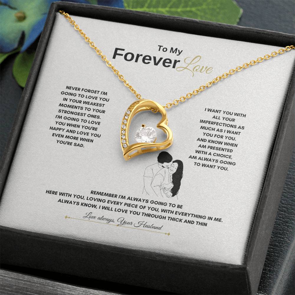 My Forever Love Necklace | Best Gift for Wife | Best Gift from Husband | Best Gift for Anniversary | Best gift for spouse | Best Gift for Soulmate | Best gift for Couples