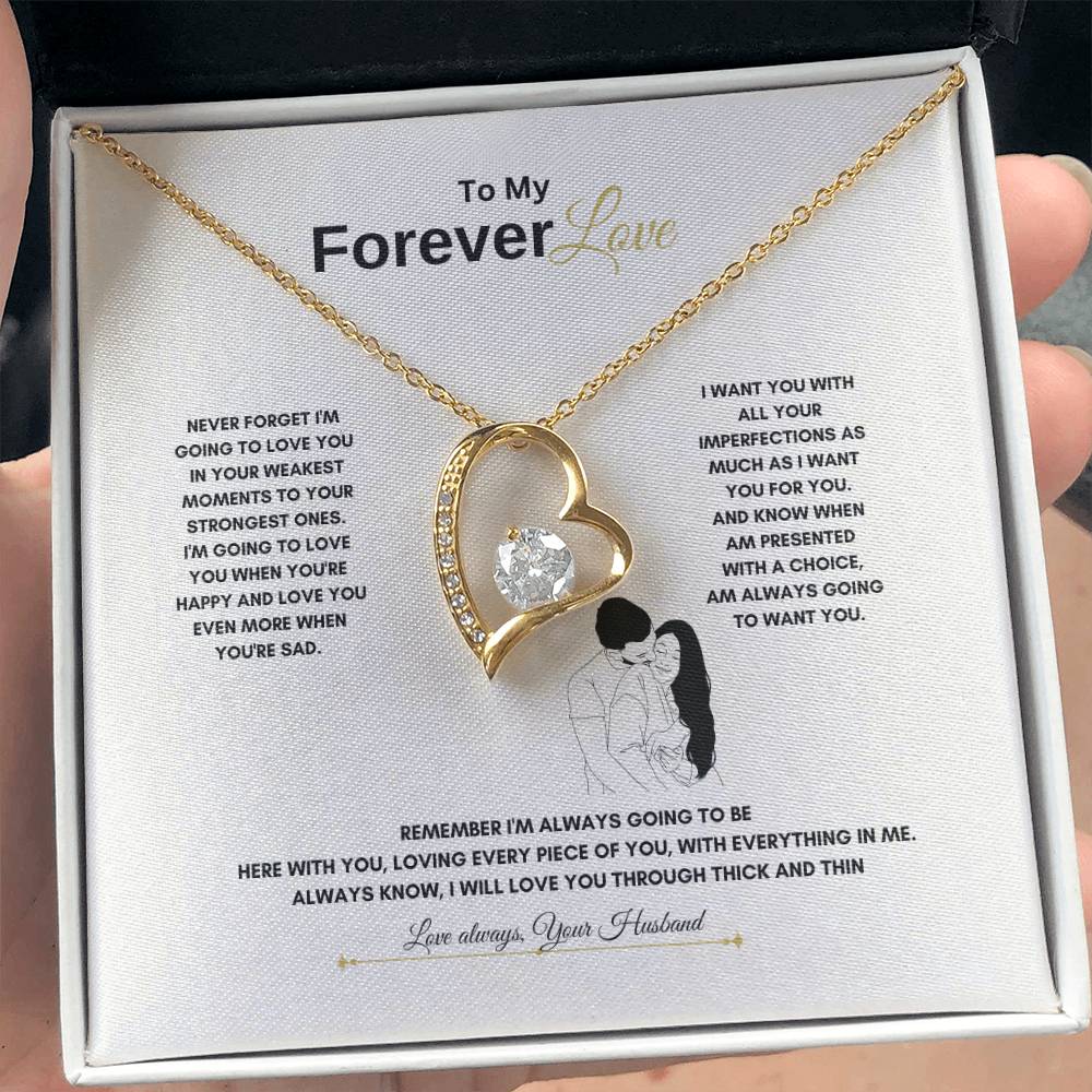 My Forever Love Necklace | Best Gift for Wife | Best Gift from Husband | Best Gift for Anniversary | Best gift for spouse | Best Gift for Soulmate | Best gift for Couples